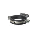 Держатель хомут с резиновым уплотнением Ø86-92 мм, для прута Ø6-10 мм, стальной зажим, термодиффузия TDM SQ2402-3206 (SQ2402-3206) 