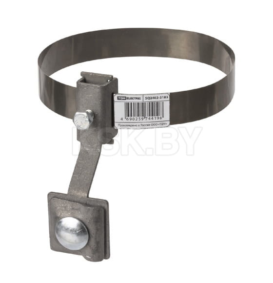 Держатель хомут Ø10-250 мм нержавеющая сталь, с выносом для прута Ø6-10 мм, стальной зажим TDM SQ2402-3183 (SQ2402-3183) 