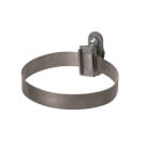 Держатель хомут Ø10-160 мм нержавеющая сталь, для прута Ø6-10 мм, стальной зажим термодиффузия TDM SQ2402-3186 (SQ2402-3186) 