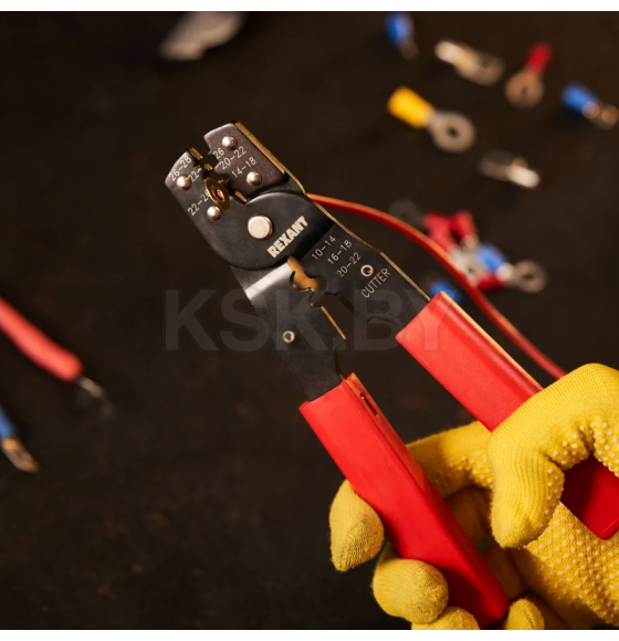 Кримпер для обжима автоклемм изолированных и неизолированных 0.10-6.0 мм2 (ht-202B) REXANT 12-3032-4 (12-3032-4) 