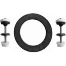 Крепежная система керам. бачка к унитазу + прокладка вспененная 15х12мм, d 109мм Aquant (WC1062-100-MR) 