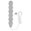 Удлинитель 5 гнезд, 3 м, с/з, с выключателем, с з/ш, ПВС 3х1 мм2, 16 А, 250 В, 3500 Вт TDM "Люкс" SQ1303-4051 (SQ1303-4051) 