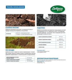 Удобрение ОМУ Осеннее, Добрая сила 0,9 кг