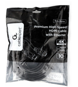 Кабель HDMI 10 м, v2.0, 19M/19M позолоченные разъемы, экранированный (черный) Light Cablexpert CC-HDMI4L-10M