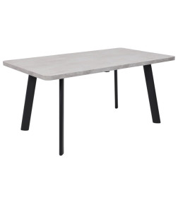 Стол LEON LUX RADIAL-180, раздвижной 180(240)х95, Серый сланец/Чёрный