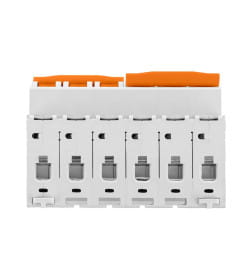 Выключатель автоматический с механической блокировкой (байпас) ВА47-29Б 3Р+3Р 50А 4,5кА х-ка C TDM SQ0206-0412