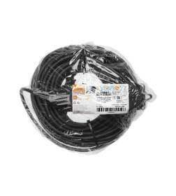 Удлинитель-шнур силовой 3 гнезда, 40 м, с/з, каучук, КГ, 4000 Вт, IP44 TDM Народный SQ1307-0249