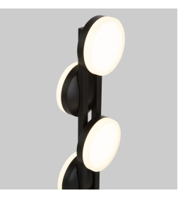 Настольный светодиодный светильник 90332/6 черный Eurosvet