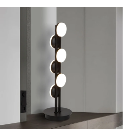 Настольный светодиодный светильник 90332/6 черный Eurosvet