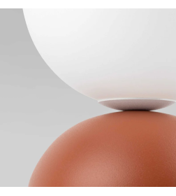 Настольный светильник со стеклянным плафоном 16042 Miki TK Lighting