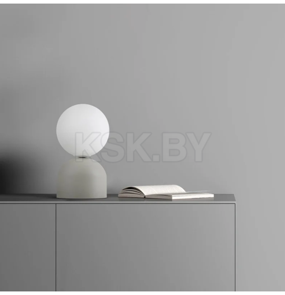 Настольный светильник со стеклянным плафоном 16038 Miki TK Lighting (a068385) 