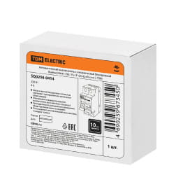 Выключатель автоматический с механической блокировкой (байпас) ВА47-29Б 1Р+1Р 6А 4,5кА х-ка C TDM SQ0206-0414