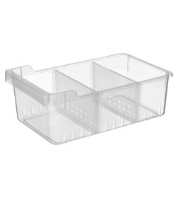 Контейнер для хранения с разделителями 8,2 л 225 х 380 х 140 мм Cypress