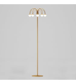 Напольный светодиодный светильник с регулировкой цветовой температуры 90194 золото Eurosvet