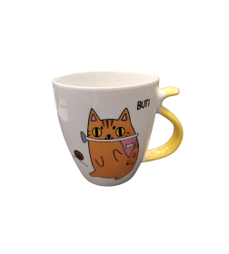 Кружка фарфор  540 мл DA1586 Market Union МИКС