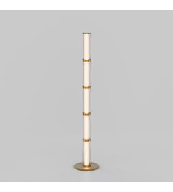 Напольный светодиодный светильник 80537/1 латунь Eurosvet