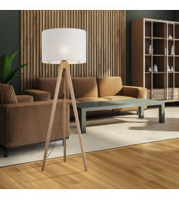 Напольный светильник с тканевым абажуром 16007 Grand TK Lighting