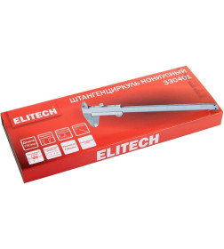 Штангенциркуль нониусный 0-150 мм ELITECH 207206