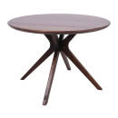 Стол ОКСФОРД, d1100*760, дуб натуральный/покрытие рич (107498) 