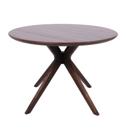 Стол ОКСФОРД, d1100*760, дуб натуральный/покрытие рич