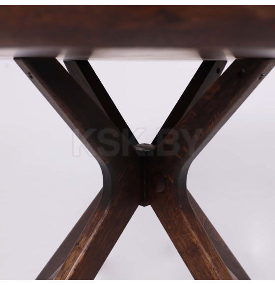 Стол ОКСФОРД, d1100*760, дуб натуральный/покрытие рич (107498) 