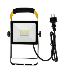 Прожектор светодиодный СДО-04-030Н-П (переносной) 30 Вт, 6500 К, IP65, черный, TDM Народный SQ0336-0200