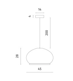 Светильник подвесной Divinare FIREFLY 1808/33 SP-50