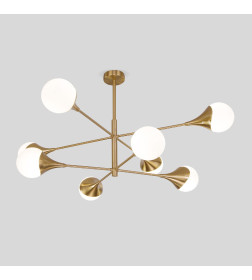 Потолочный светильник Smart 60168/8 латунь Smart Eurosvet