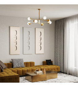 Потолочный светильник Smart 60168/8 латунь Smart Eurosvet