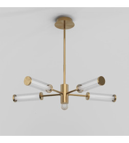 Потолочный светодиодный светильник 50386/5 LED латунь Eurosvet