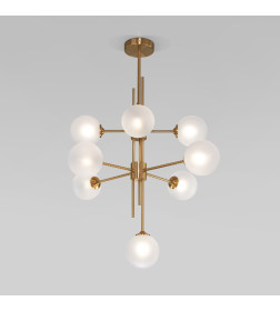 Потолочный светильник cо стеклянными плафонами Smart 50383 латунь Smart Eurosvet