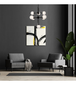 Потолочный светильник со стеклянными плафонами Snart 50383 черный Smart Eurosvet