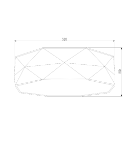 Потолочный светильник с тканевым абажуром 1567 Kantoor TK Lighting