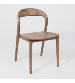 Стул МИЛИНА, дуб натуральный/покрытие терра