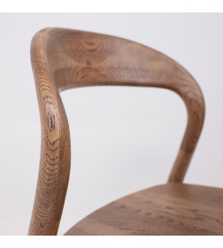 Стул МИЛИНА, дуб натуральный/покрытие терра