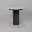 Стол раздвижной на опоре ONTARIO 1000(1300)*760*1000 (сосна каньон/коричневый) (124006) 