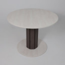 Стол раздвижной на опоре ONTARIO 1000(1300)*760*1000 (сосна каньон/коричневый) (124006) 