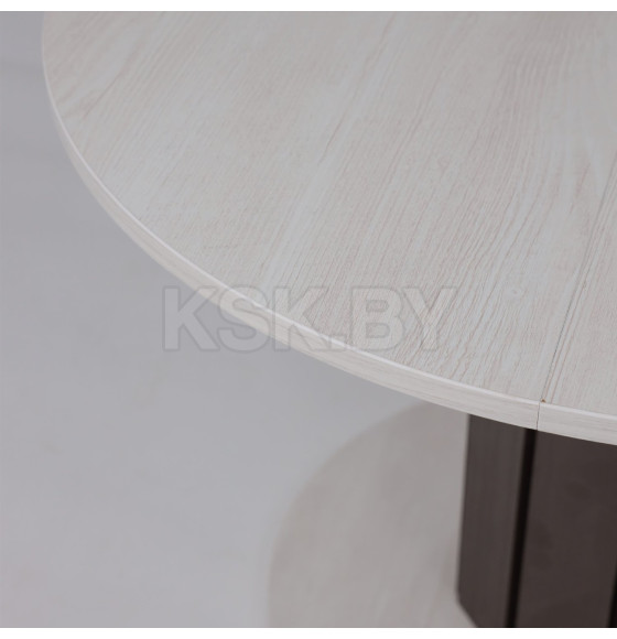 Стол раздвижной на опоре ONTARIO 1000(1300)*760*1000 (сосна каньон/коричневый) (124006) 