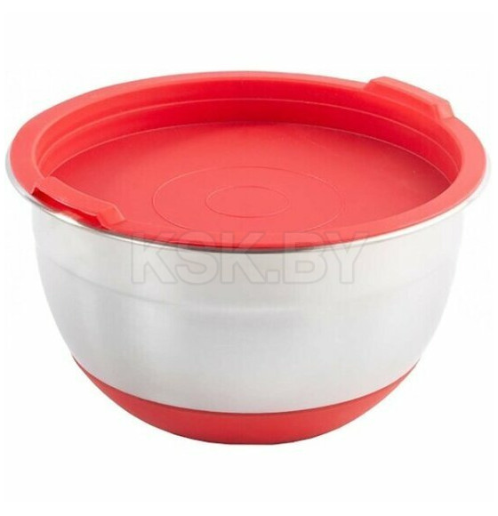Миска из нержавеющей стали с пластиковой крышкой Attribute ASS018R Mix (ASS018R) 