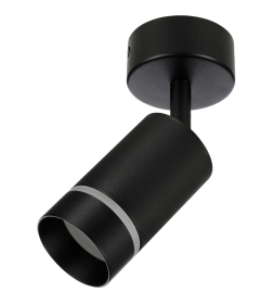 Светильник-спот поворотный LED, 7 Вт, 230 В, 50 Гц, 4000К, IP20, "Вероника", черный, TDM SQ0356-0421