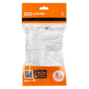 Вилка угловая c/з белая с кнопкой извлечения из сети 16А 250В TDM SQ1806-0398 (SQ1806-0398) 