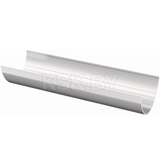 Желоб водосточный белый ПВХ 3 м.п. 125 мм Поливент