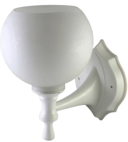 Светильник НББ 21-60-1323 УХЛ4 (белый, плафон полушар белый) TDM SQ0370-0201