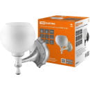 Светильник НББ 21-60-1323 УХЛ4 (белый под серебро, плафон полушар белый) TDM SQ0370-0202 (SQ0370-0202) 