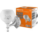 Светильник НББ 21-60-1321 УХЛ4 (белый под серебро, плафон полушар "цветы") TDM SQ0370-0203 (SQ0370-0203) 