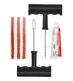 Набор для ремонта бескамерных шин SKYWAY (клей) 6 предметов