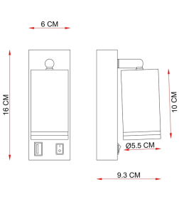 Спот Arte Lamp IMAI A2364AP-1BK