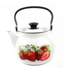 Чайник сферический КМЗ (3,5л) 42104-132/6 СА бел.