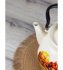 Чайник сферический КМЗ (3,5л) 42104-132/6 Старая мельница слонов.