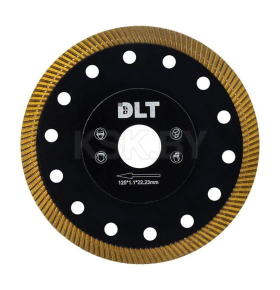 Диск алмазный DLT №9 125мм. (1482) 